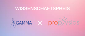prophysics - GAMMA Wissenschaftspreis sponsored by prophysics