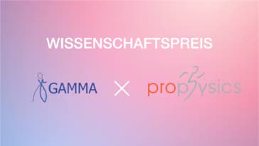 prophysics - GAMMA Wissenschaftspreis sponsored by prophysics